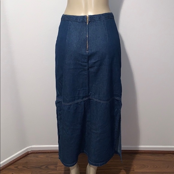 VINTAGE Maxi denim skirt - Picture 2 of 8